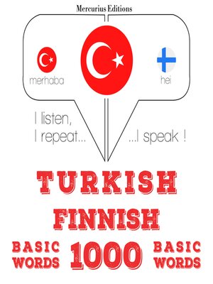 cover image of Türkçe--Fince